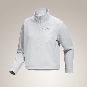 Arc'teryx Women’s Olera Zip Neck Midlayer Top Solitude Large
